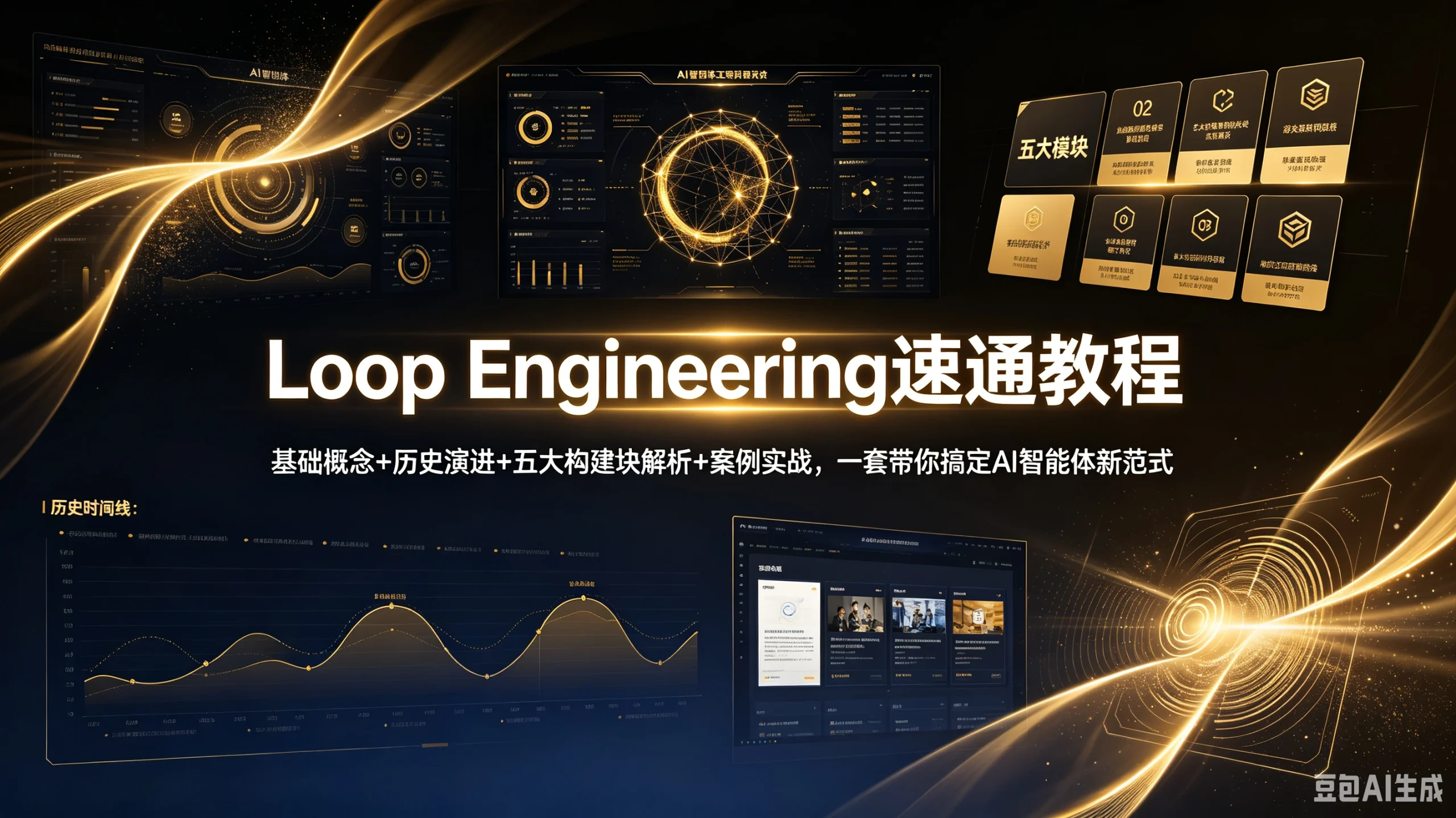 【精】Loop Engineering速通教程:基础概念+历史演进+五大构建块解析+案例实战,一套带你搞定AI智能体新范式-只做优质可落地项目