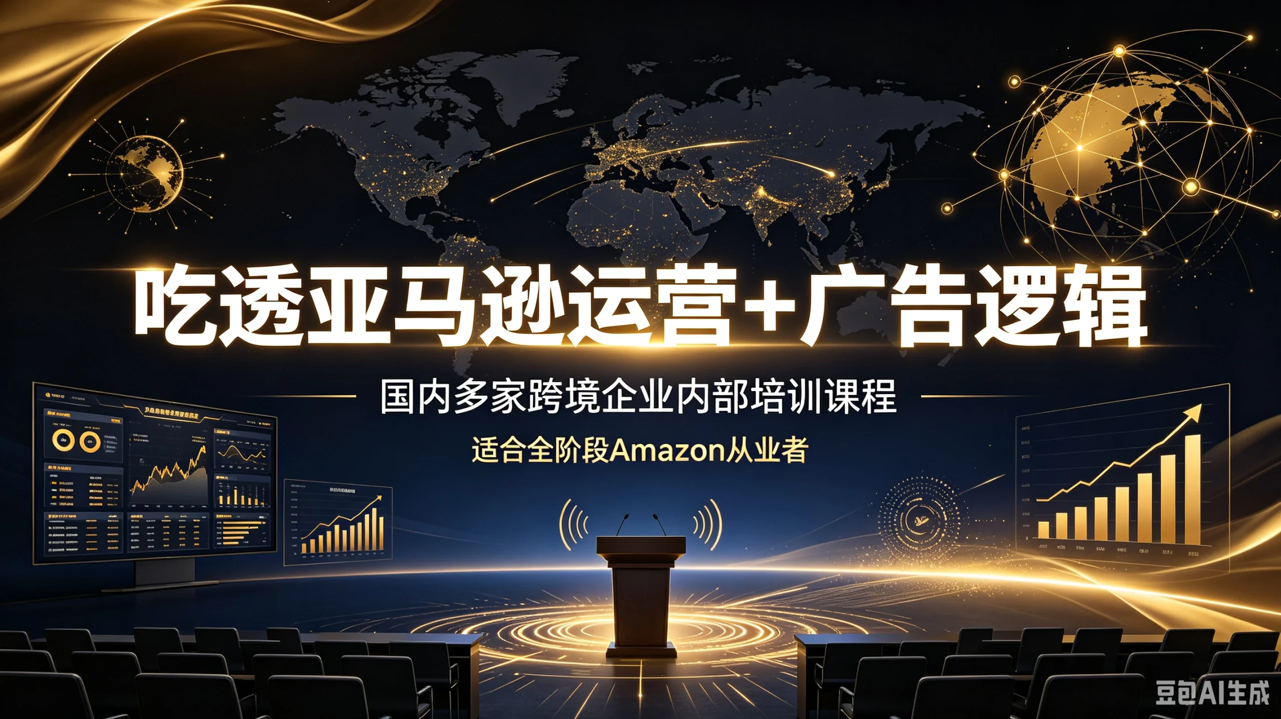 【精】吃透亚马逊运营+广告逻辑,国内多家跨境企业内部培训课程,适合全阶段Amazon从业者-只做优质可落地项目