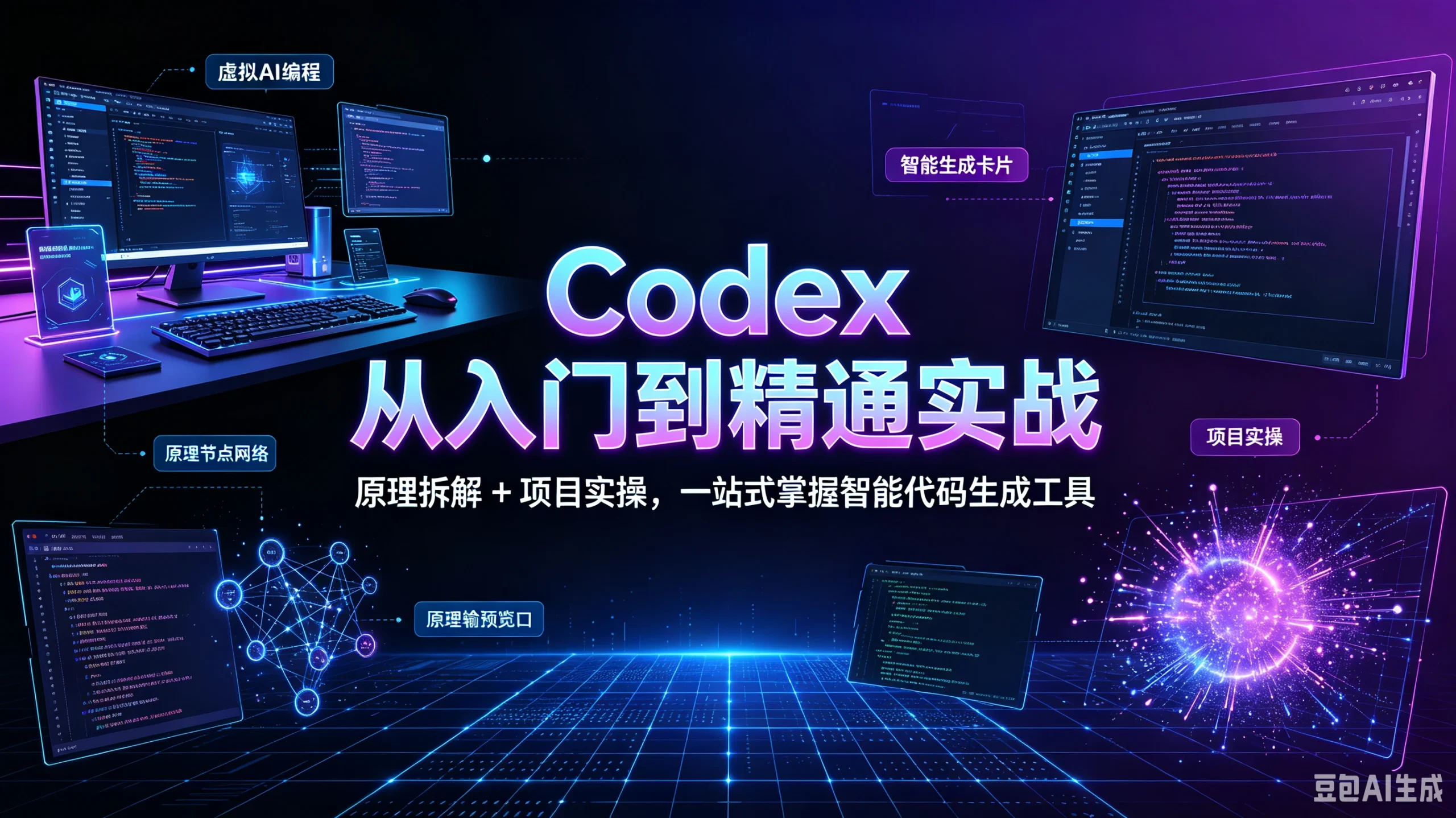 【精】Codex 从入门到精通实战,原理拆解 + 项目实操,一站式掌握智能代码生成工具-只做优质可落地项目