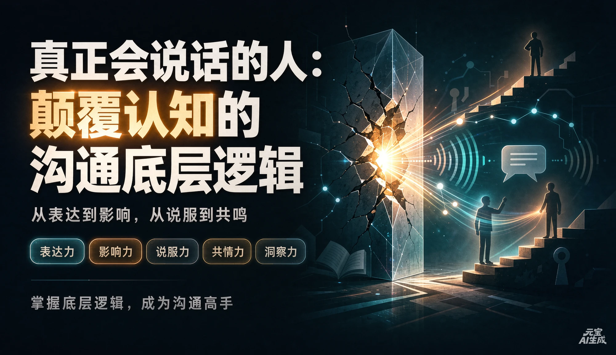 【精】真正会说话的人:颠覆认知的沟通底层逻辑,从表达到影响,从说服到共鸣-只做优质可落地项目